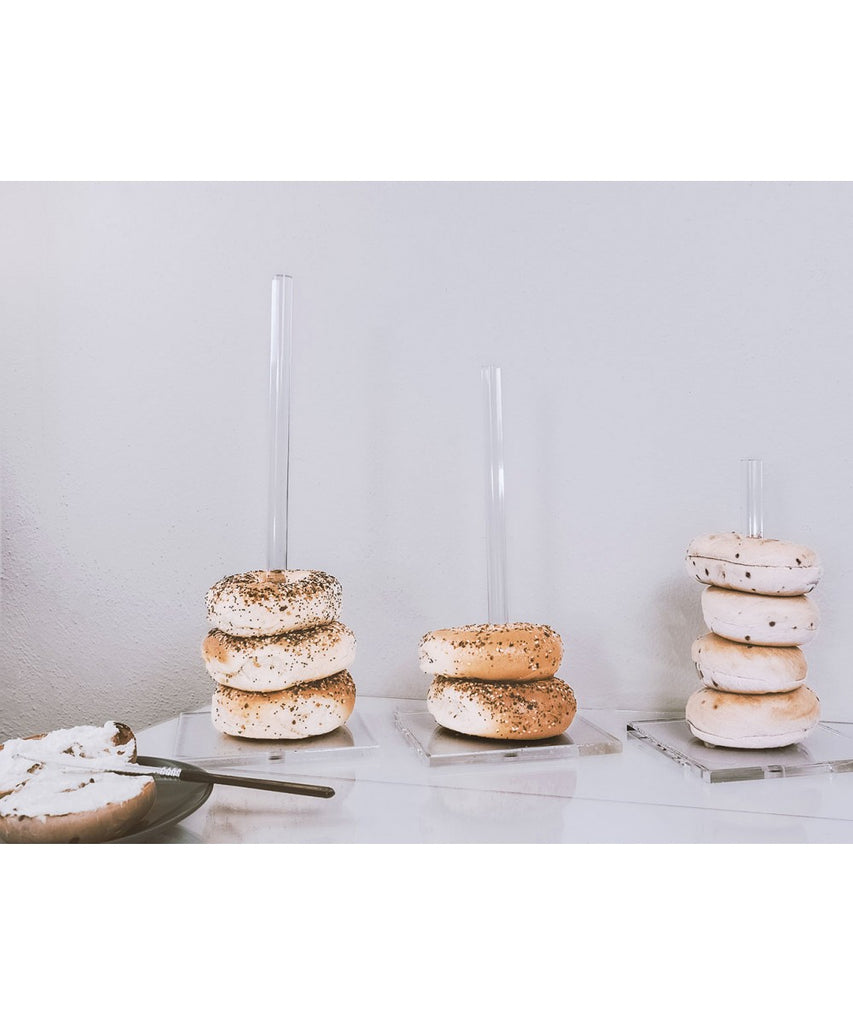 Clear Acrylic Donut and Bagel Stand for Wedding and Party Display Centerpiece