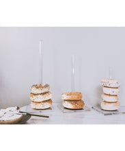 Load image into Gallery viewer, Clear Acrylic Donut and Bagel Stand for Wedding and Party Display Centerpiece