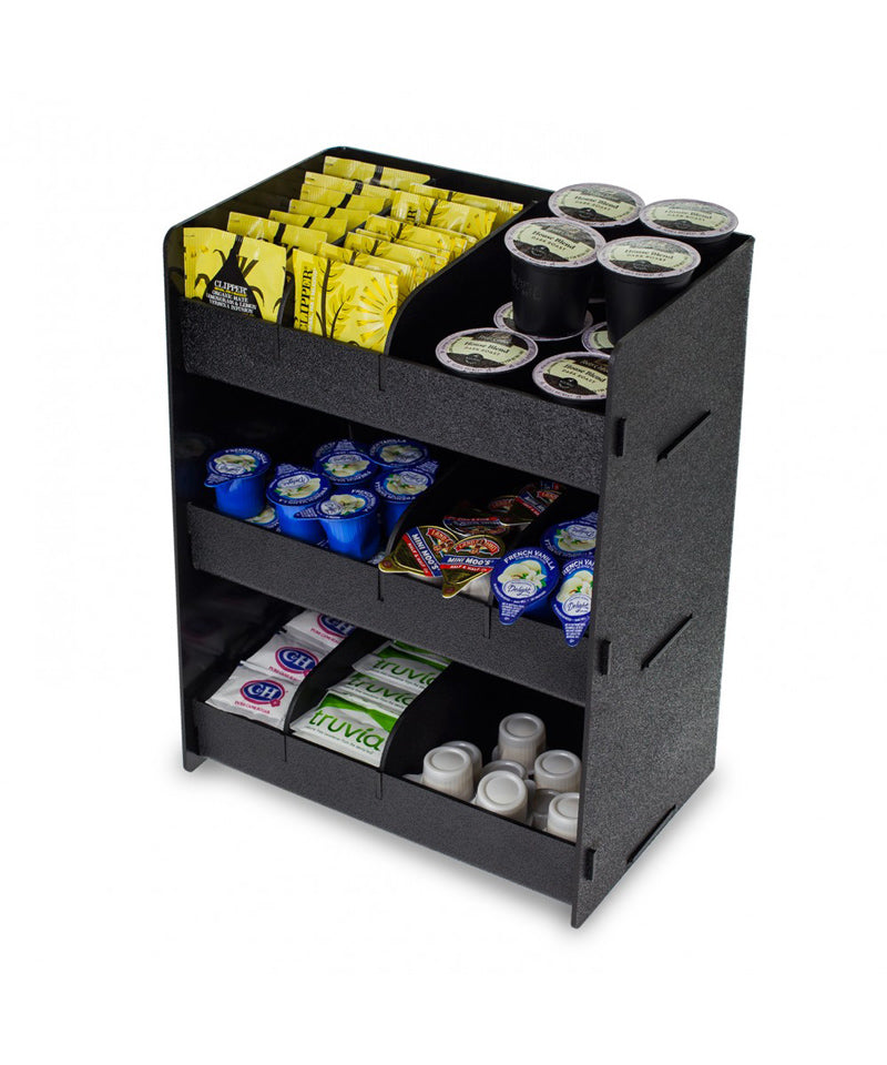 3 shelf condiment organizer