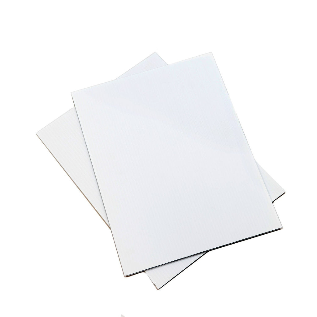 24" x 36" Corrugated Plastic Sign and Poster Board, Set of 2