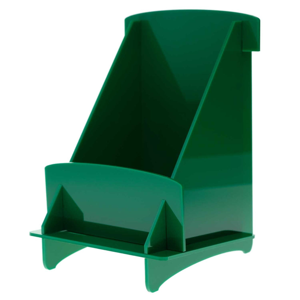 Colored Put-Together-Yourself Trifold Brochure Holder, 4" wide