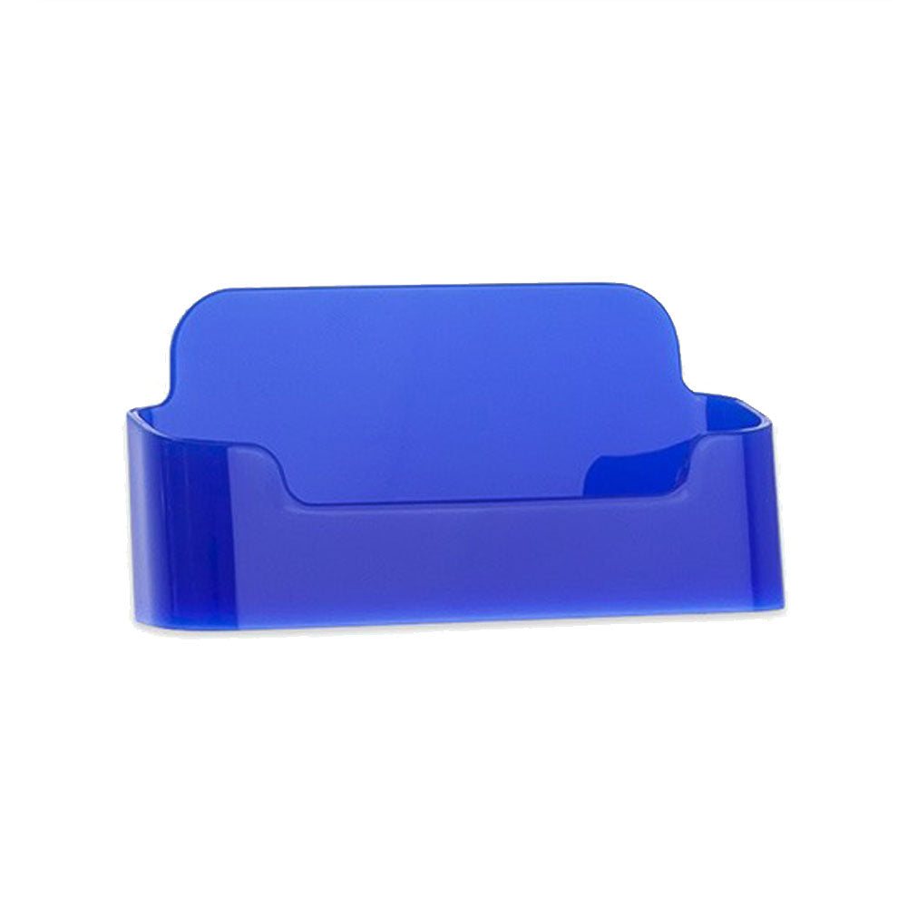 Single Desktop Business Card Holder in Many Color Options