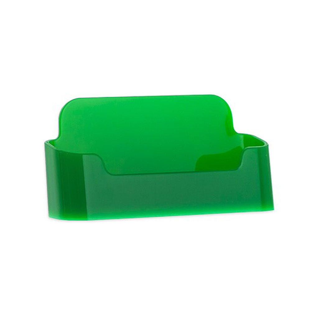 Single Desktop Business Card Holder in Many Color Options