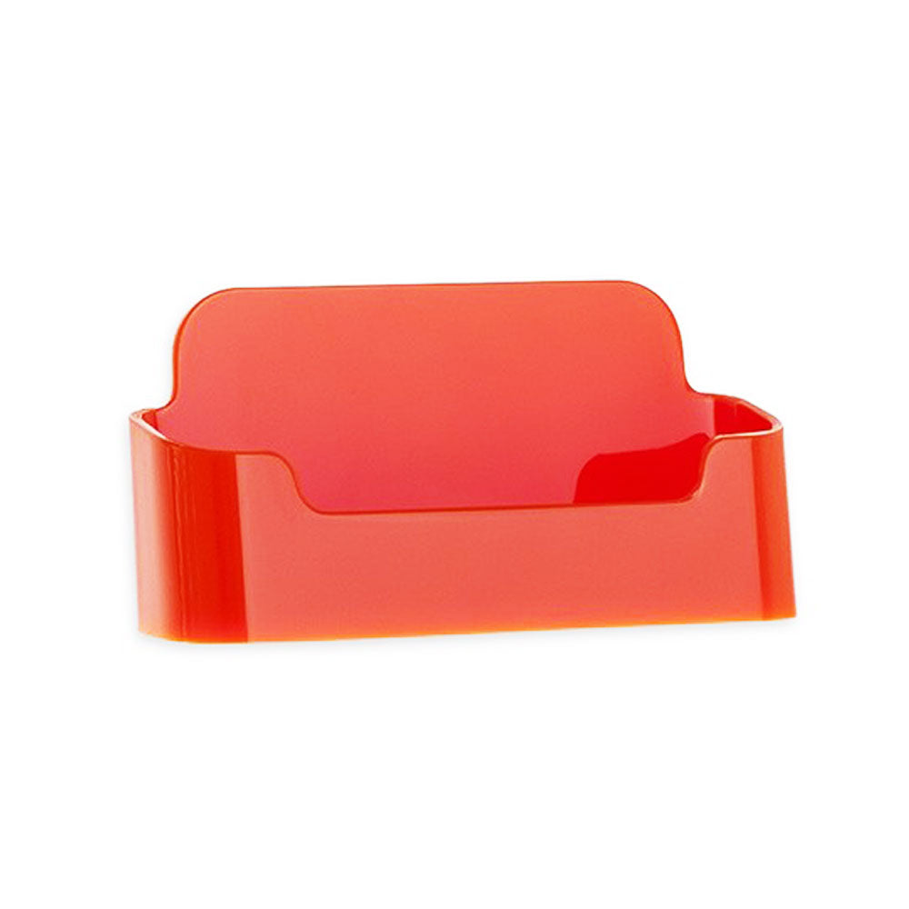 Single Desktop Business Card Holder in Many Color Options