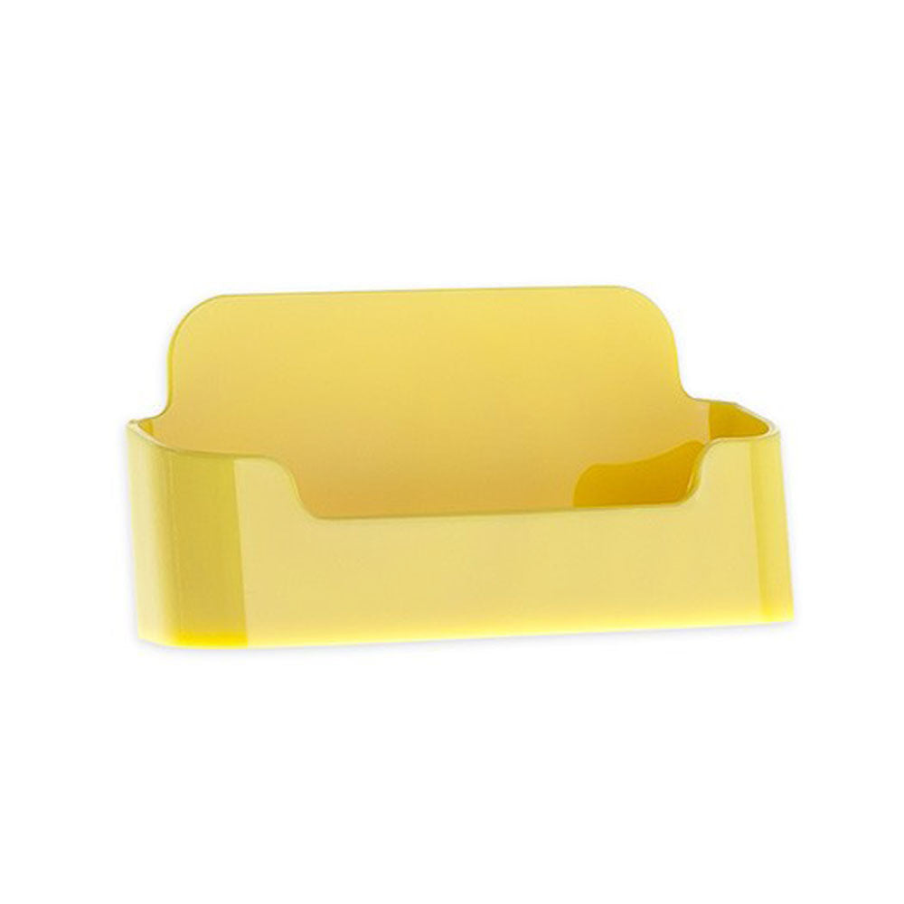 Single Desktop Business Card Holder in Many Color Options