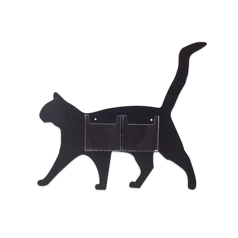 Cat Deluxe 4" x 9" Trifold Brochure Holder, 2 Pocket