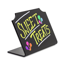 Load image into Gallery viewer, Slanted Chalkboard Message Sign