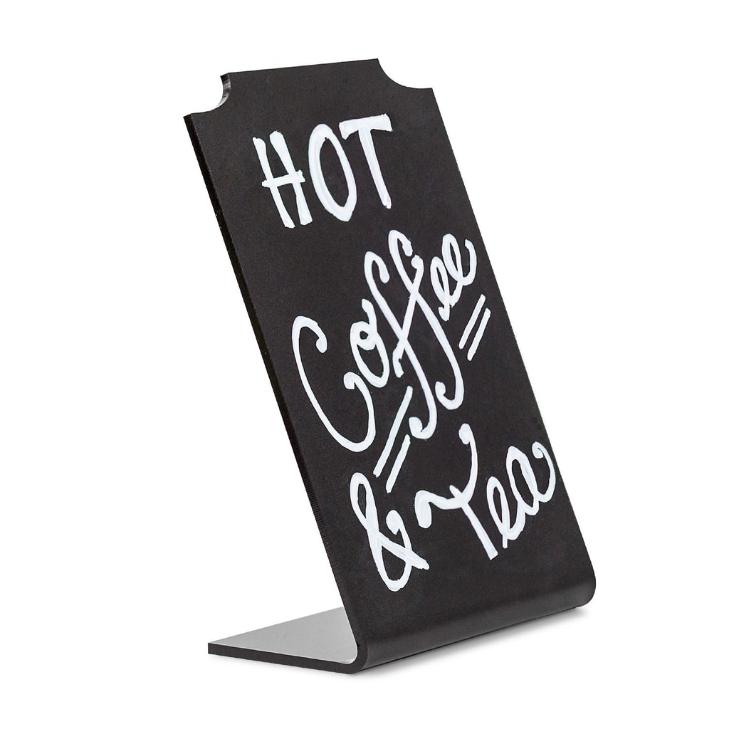 Slanted Chalkboard Message Sign