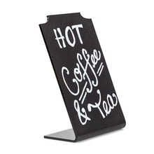 Load image into Gallery viewer, Slanted Chalkboard Message Sign