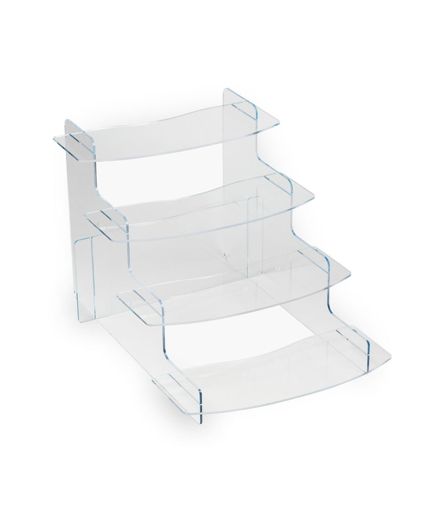 4-Tier Acrylic Step Riser