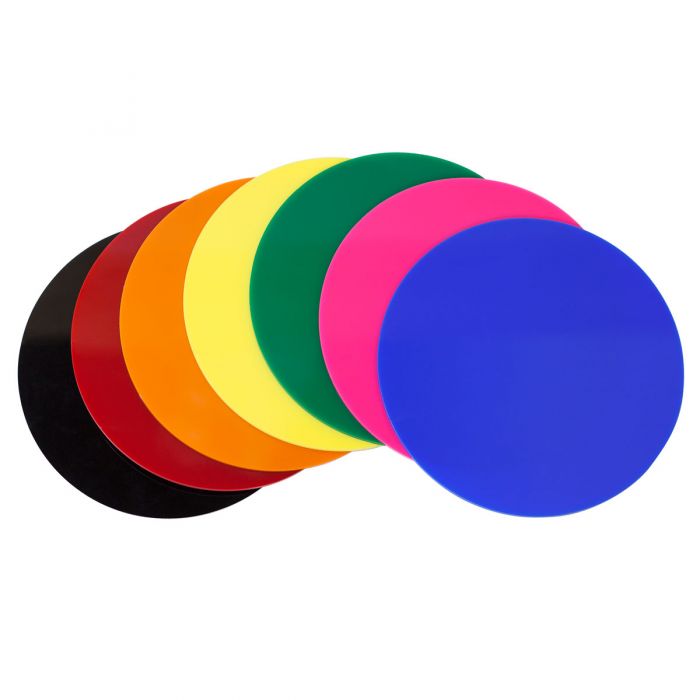 24 Acrylic Discs Variety Pack 4 Diameter 