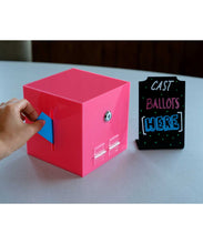 Load image into Gallery viewer, Rear Locking Door Donation Box or Ballot Box with Keys