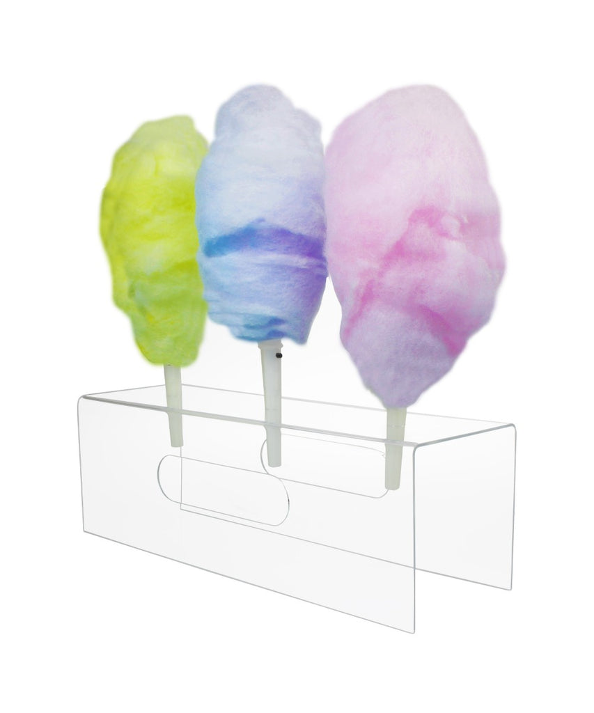 Cotton Candy Holder with 3 Cotton Candy Glow Sticks Included