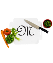 Load image into Gallery viewer, Acrylic Cutting Board with Handle and Initial