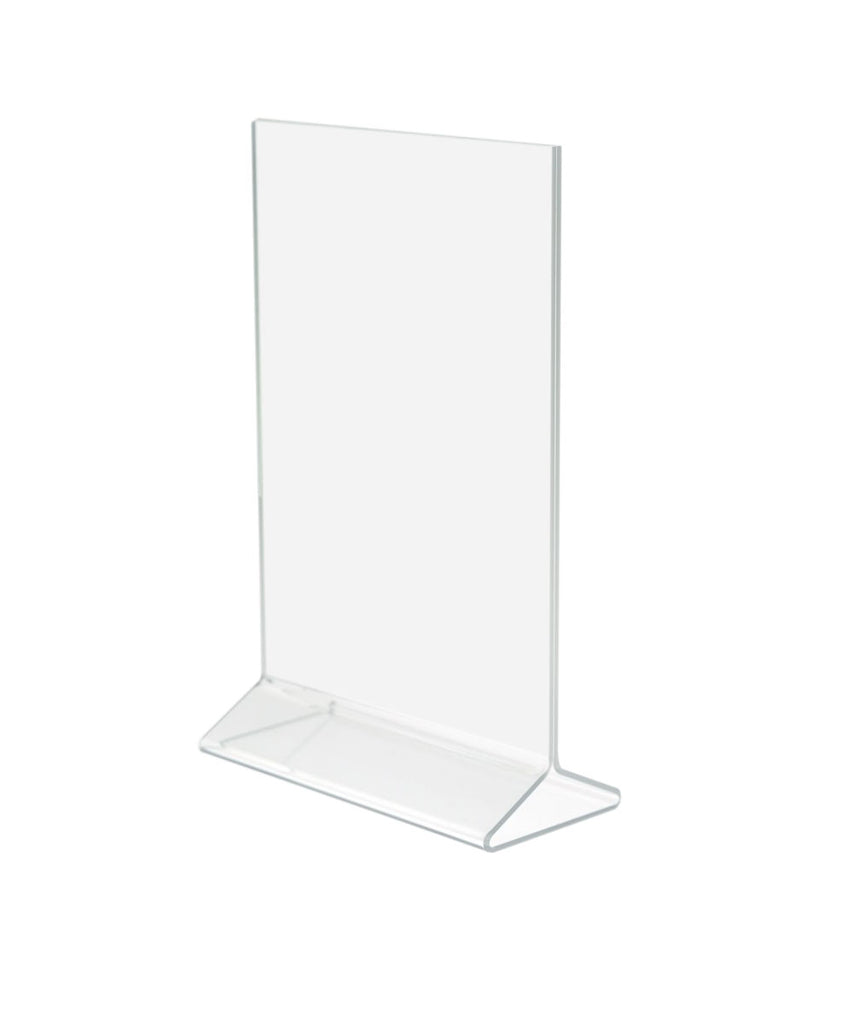 Upright & Top Loading Table Tent Sign Holder