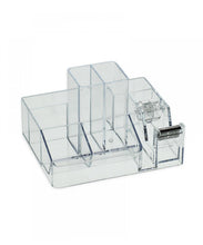 Load image into Gallery viewer, Desktop Organizer with Tape Dispenser