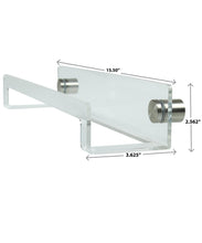 Load image into Gallery viewer, Clear Acrylic Paper Towel Holder, Toilet Paper Holder and Hand Towel Rack