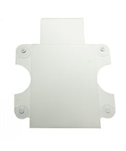 Load image into Gallery viewer, 8.5" x 11" Window Mount Sign Holder with 6" x 4" Header Sign