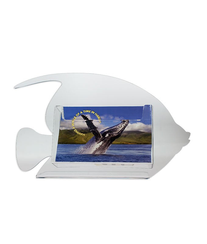 Countertop Fish Postcard Holder