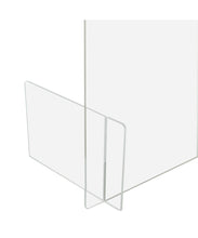 Load image into Gallery viewer, Sneeze Guard Freestanding with Window Barrier Divider