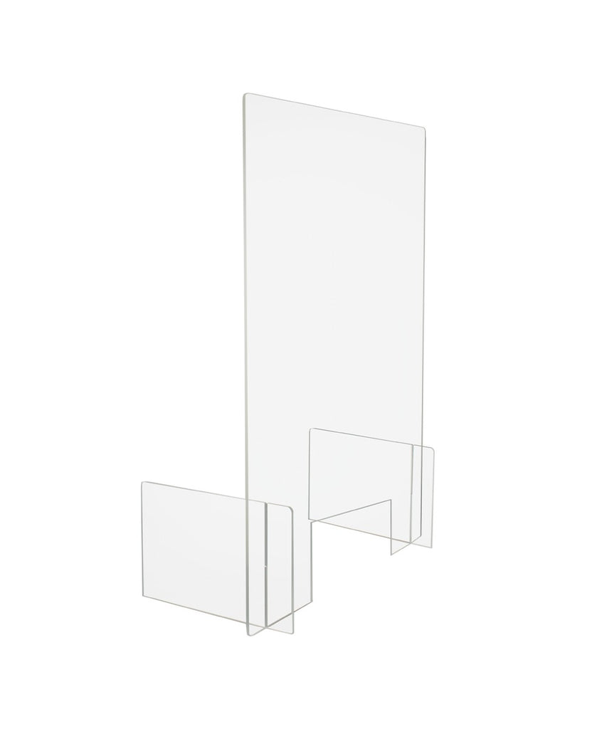 Sneeze Guard Freestanding with Window Barrier Divider