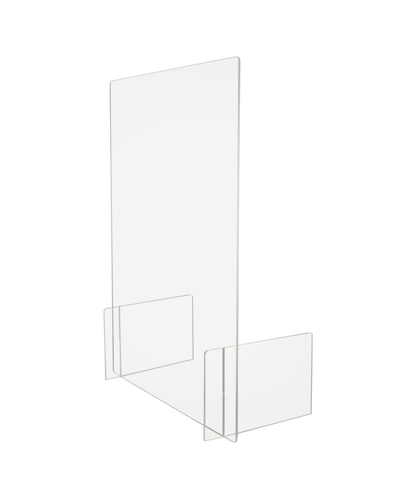 Sneeze Guard Freestanding with Window Barrier Divider