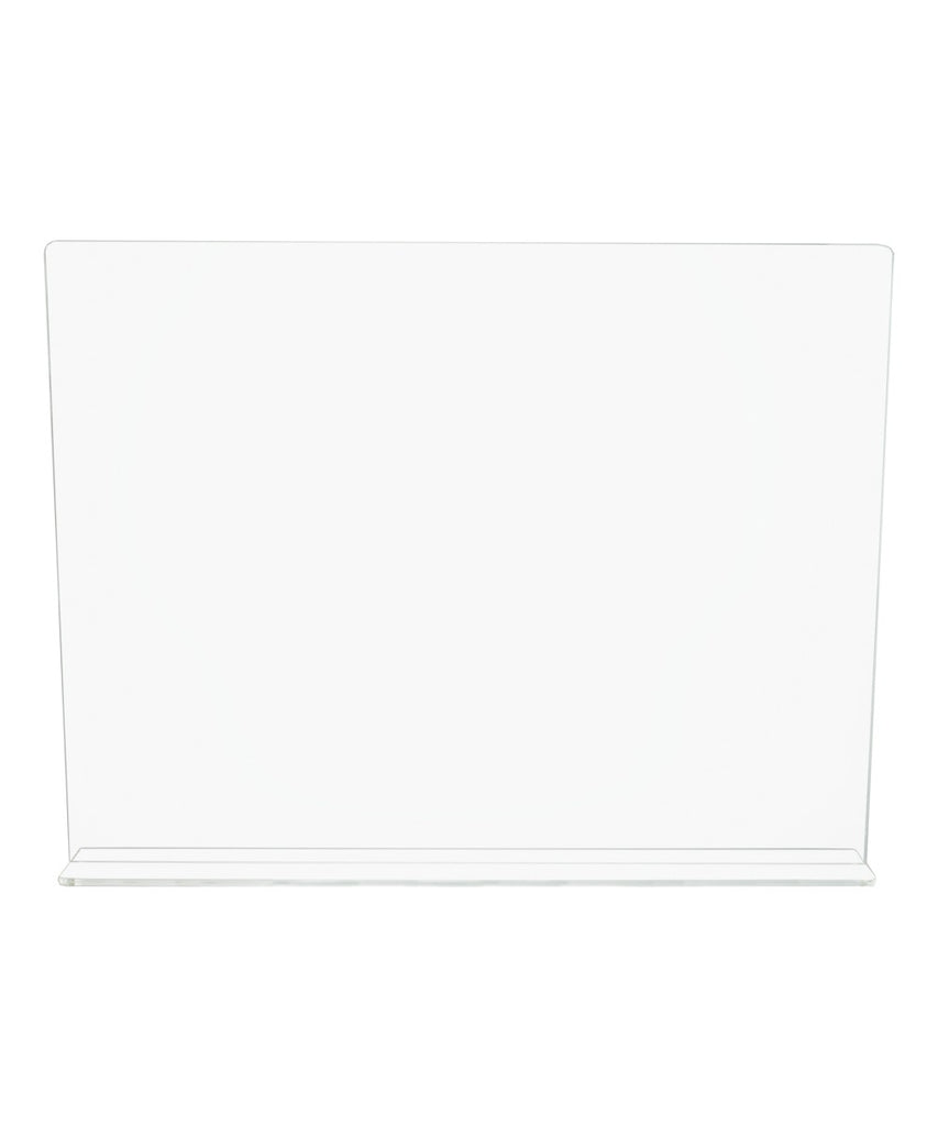 Flat Top Splash Guard Sneeze Guard Barrier Divider
