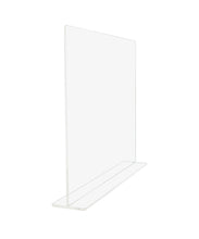 Load image into Gallery viewer, Flat Top Splash Guard Sneeze Guard Barrier Divider