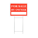 For Sale by Owner Sign, 3 Pack