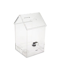 Load image into Gallery viewer, Tall Penthouse Shaped Donation Box and Raffle Box