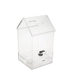 Tall Penthouse Shaped Donation Box and Raffle Box