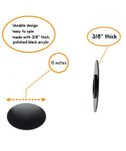 Load image into Gallery viewer, 18" lazy susan turntable