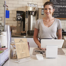 Load image into Gallery viewer, Premium Desktop Sign Holder with Standoff Hardware