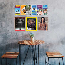 Load image into Gallery viewer, Trifold and Large Brochure/Magazine Holder Combo