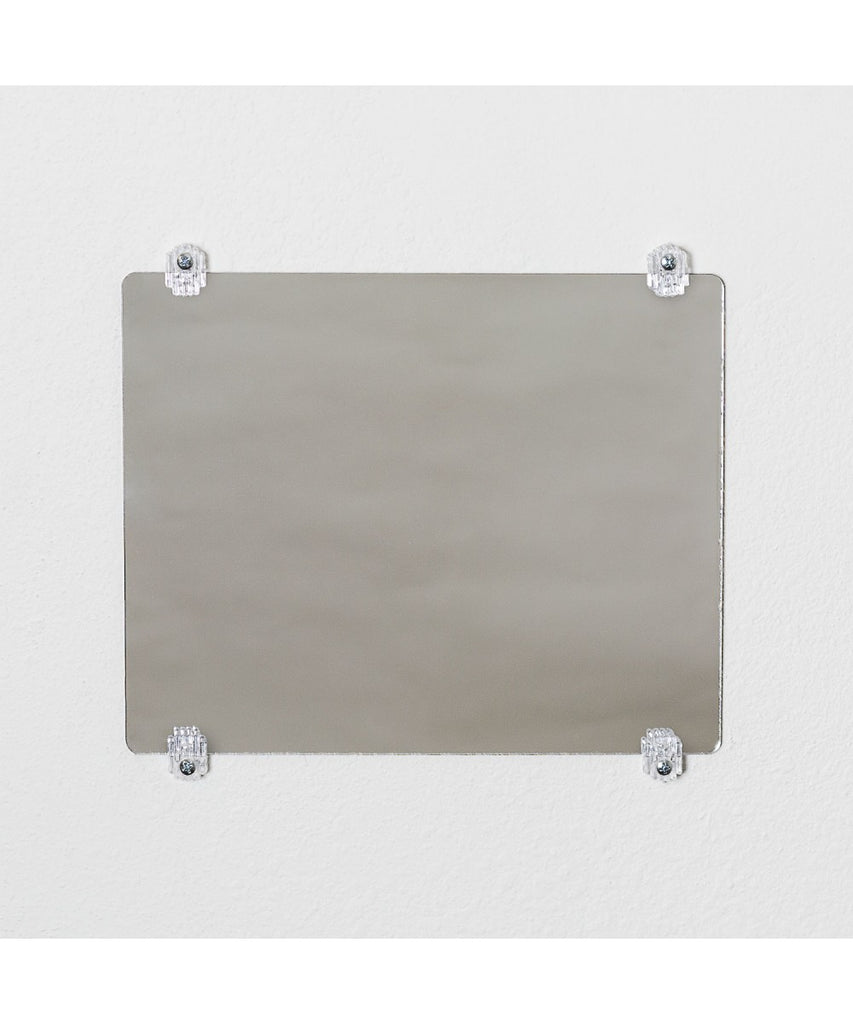 Mirror Mounting Hardware Mirror Holder Clips, 4-Piece Set