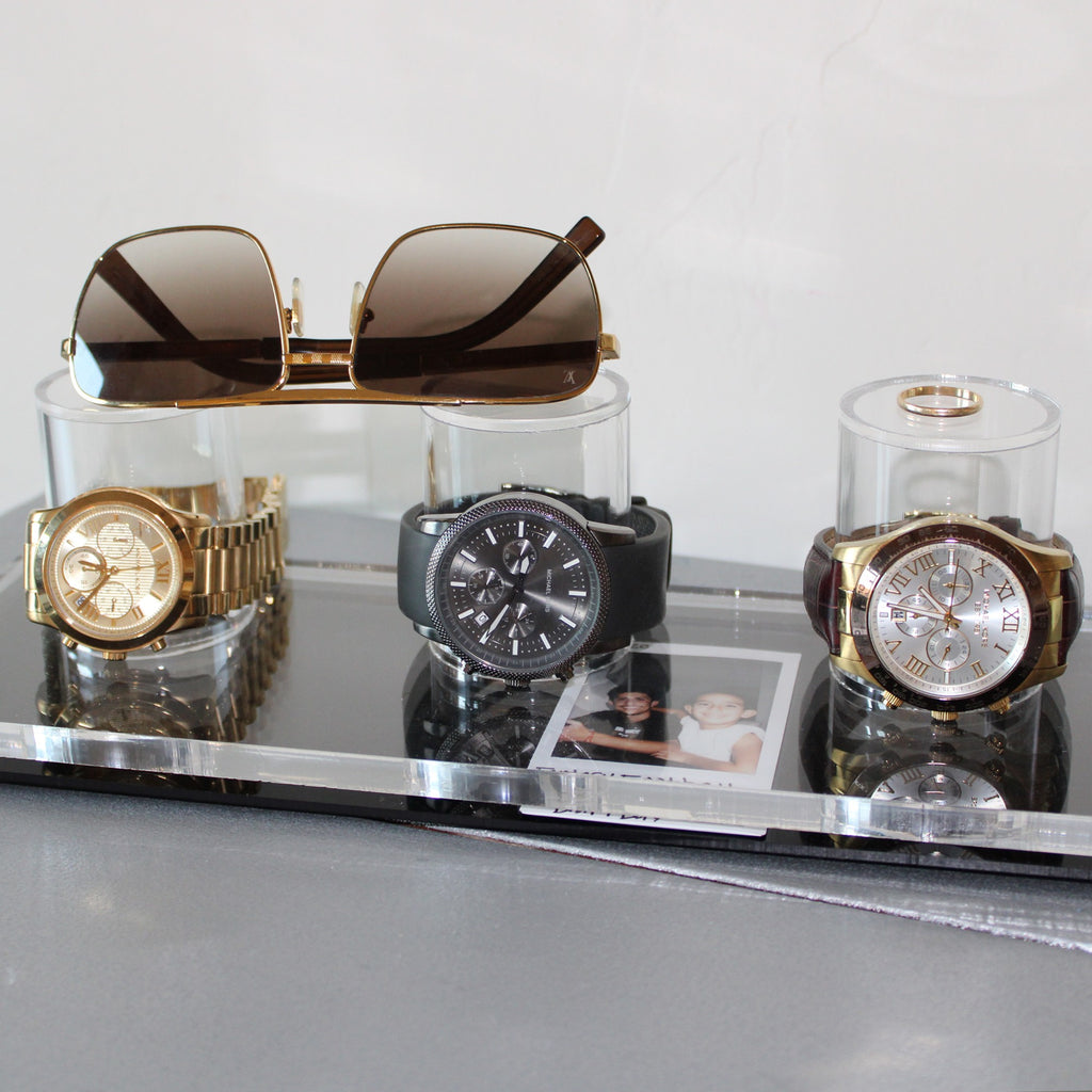 Men's and Woman's Accessory Organizer Watches, Rings, Sunglasses and Phones