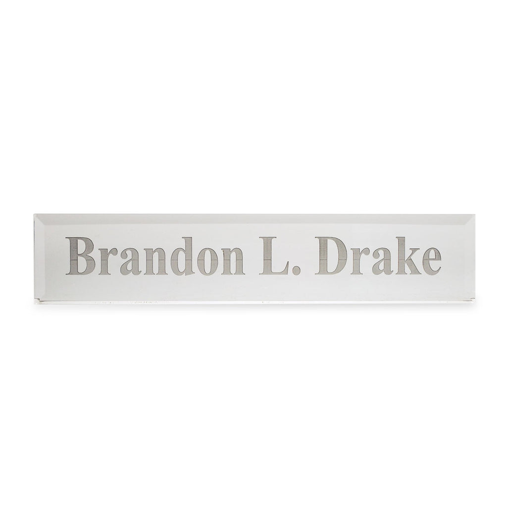 Custom Desktop Name Plate