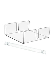 Load image into Gallery viewer, Clear Acrylic Flat Napkin Holder
