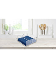 Load image into Gallery viewer, Clear Acrylic Flat Napkin Holder for outdoors or indoors