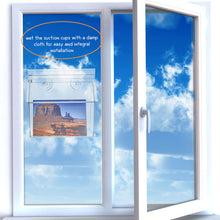 Load image into Gallery viewer, Postcard Holder with Lid for Outdoor Use, Window Glass Mount