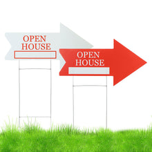 Load image into Gallery viewer, Open House Directional Sign
