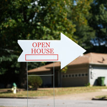Load image into Gallery viewer, Open House Directional Sign
