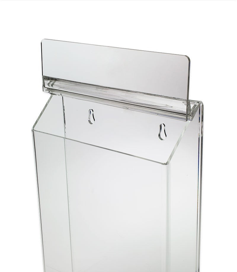 Outdoor Bifold Brochure Box with Lid, 6" x 8" Brochure Booklet