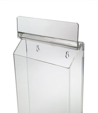 Load image into Gallery viewer, Outdoor Bifold Brochure Box with Lid, 6" x 8" Brochure Booklet