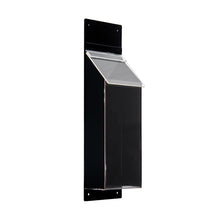 Load image into Gallery viewer, 1 pocket black outdoor brochure holder