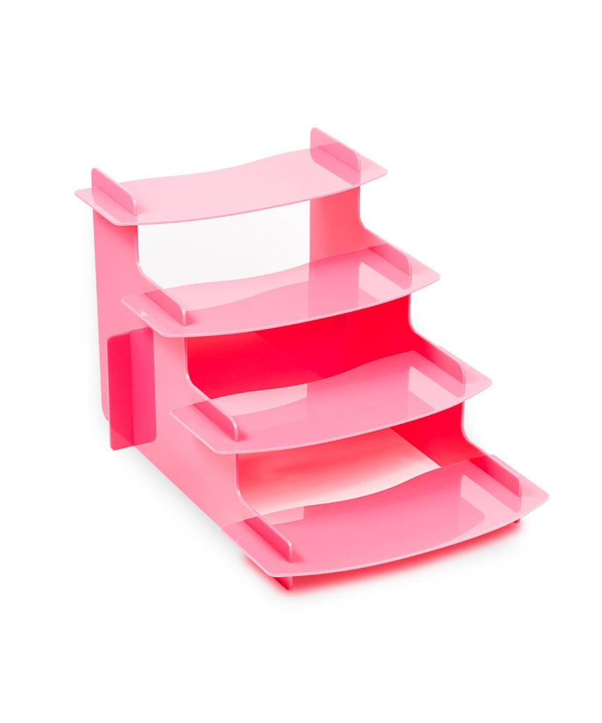 4-Tier Acrylic Step Riser