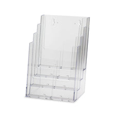 Load image into Gallery viewer, Deluxe 4-Tier Large Brochure Holder and Magazine Organizer