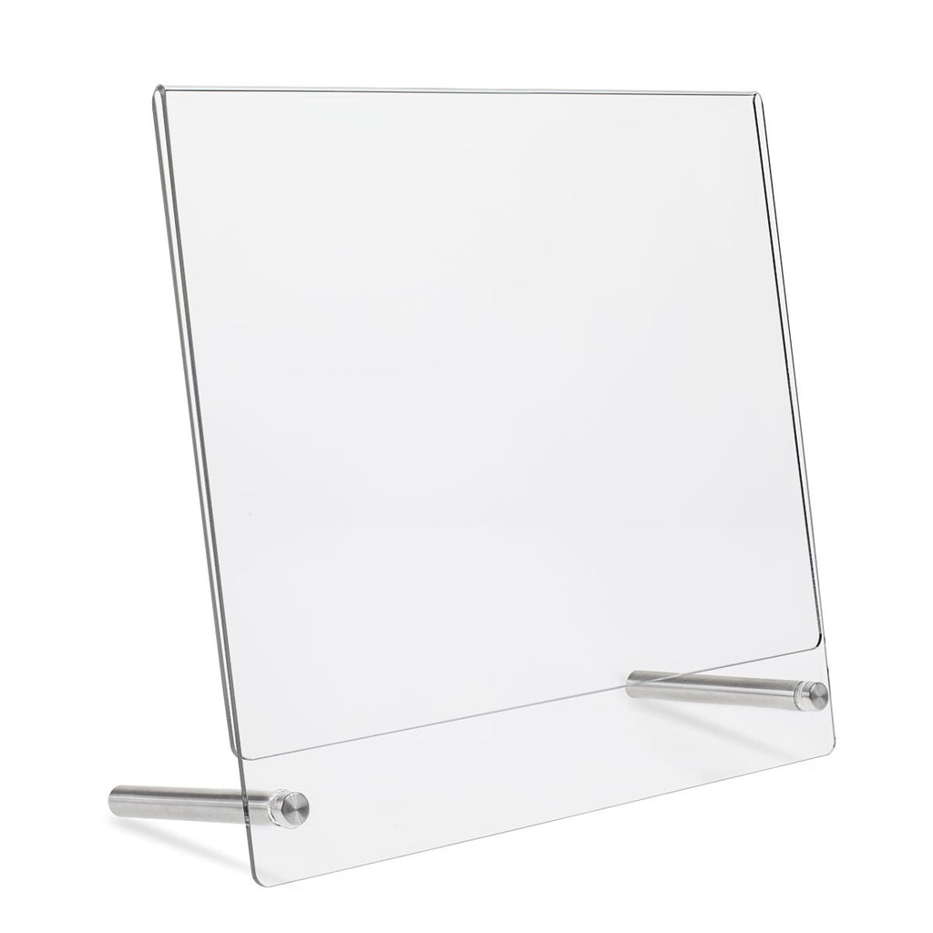 Premium Desktop Sign Holder with Standoff Hardware
