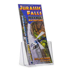 Load image into Gallery viewer, Premium Trifold Brochure Holder with Keyhole, 4" x 9"