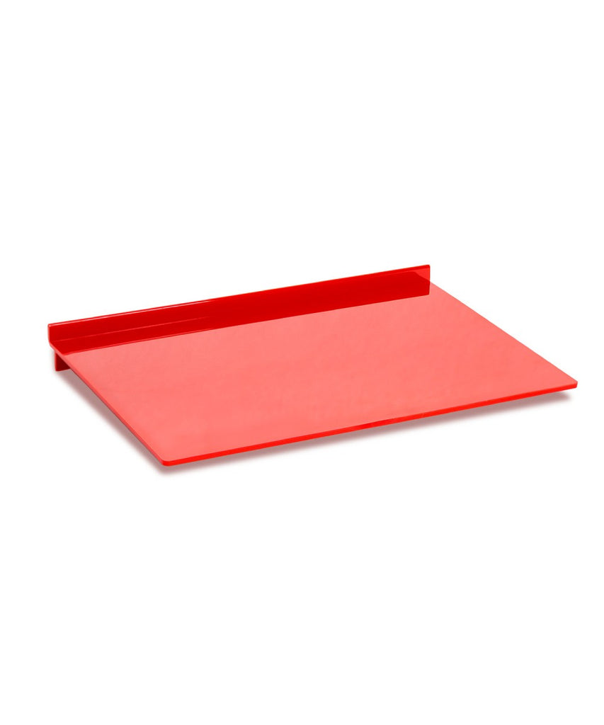 Slatwall Shelf Rack for Shoes, Purses, Figurines